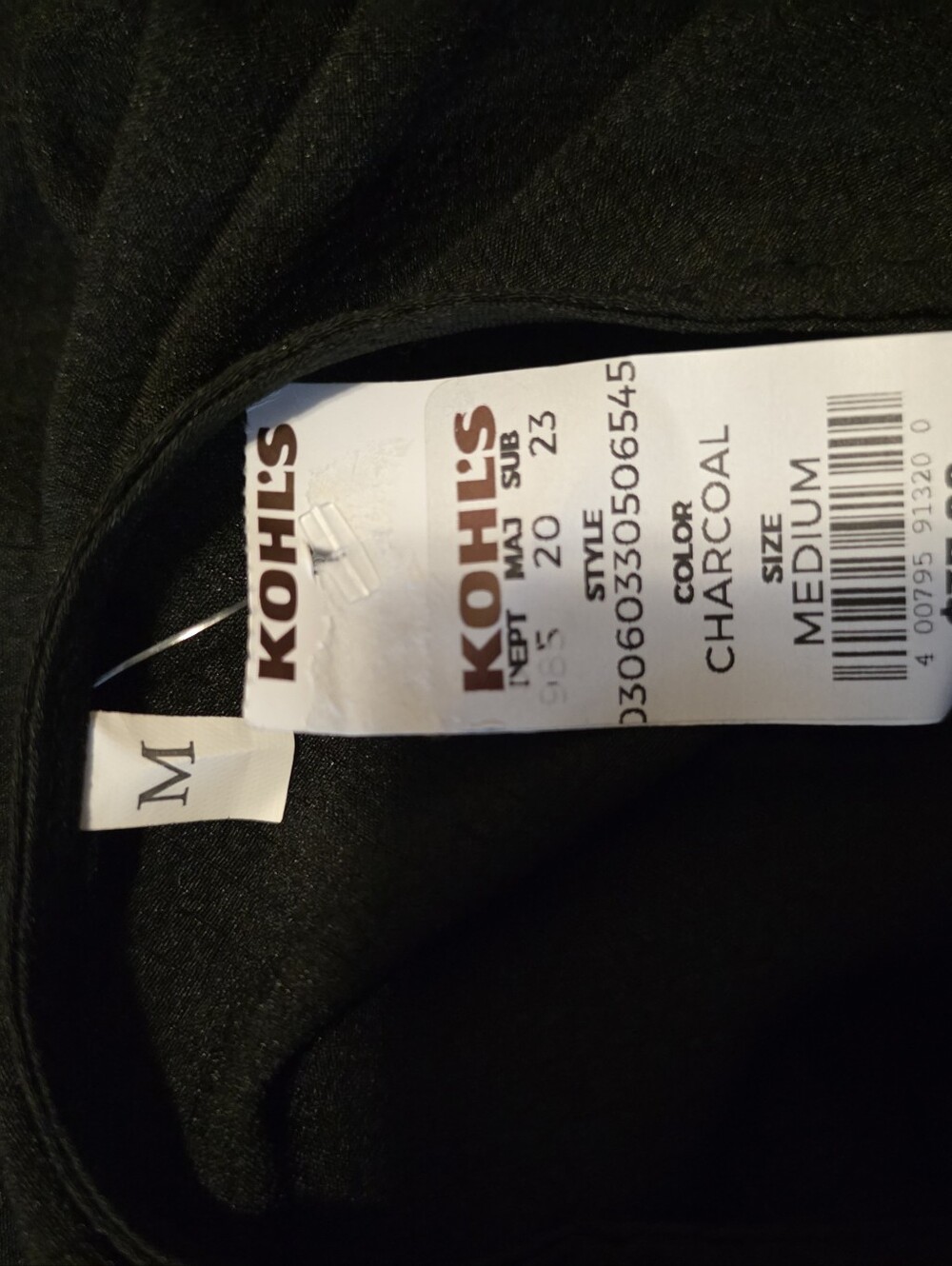Kohl's Black Short-Sleeve Mini Babydoll Dress - Picture 5 of 7